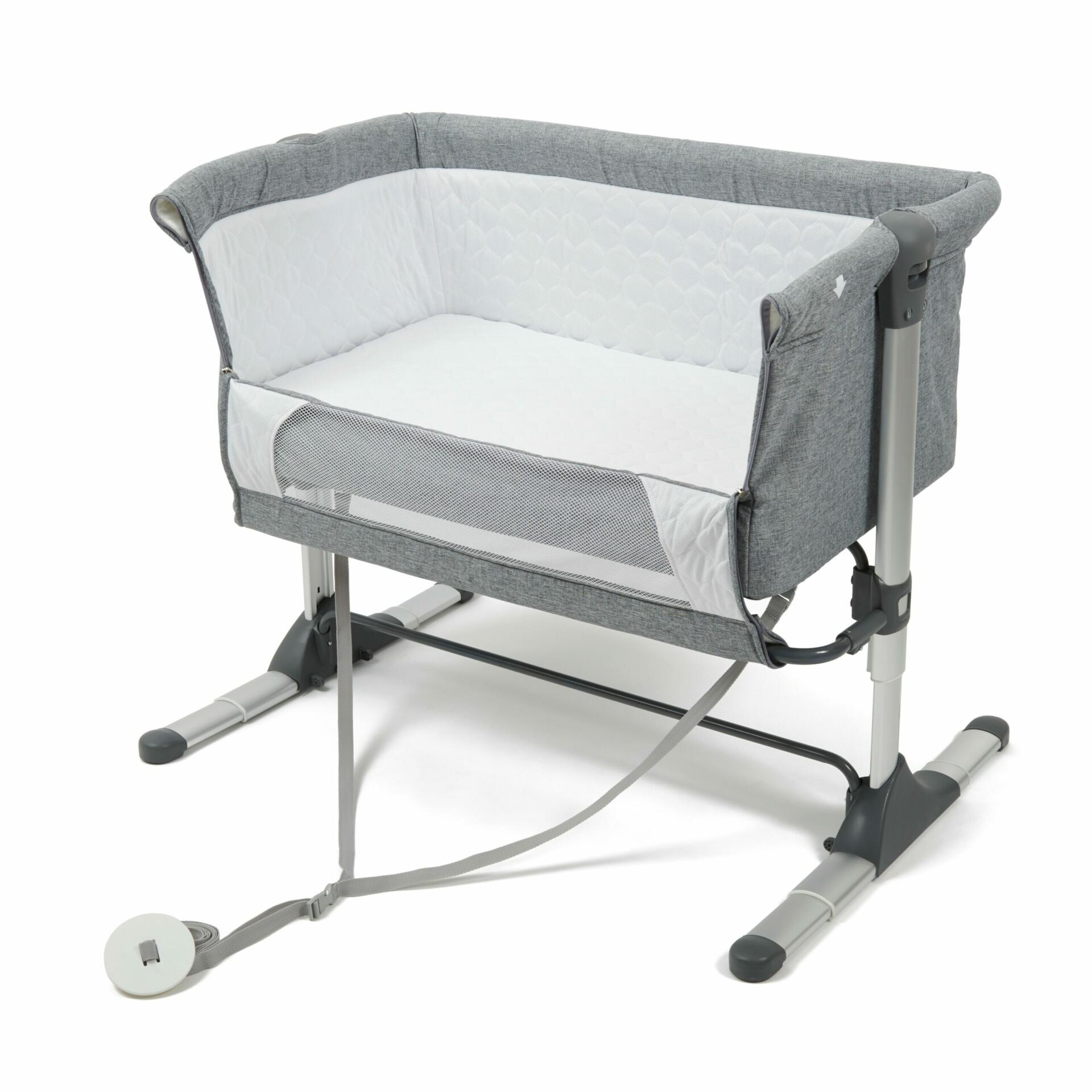 Babylo Snuggle Cuddle Co-Sleeper Grey Melange