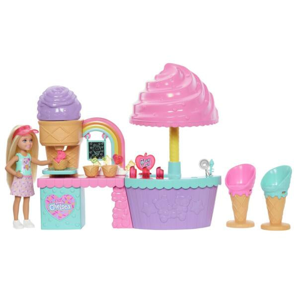 Barbie Club Chelsea Ice Cream Shop Playset With Chelsea Doll
