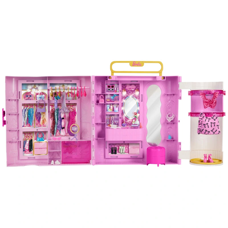 Barbie Deluxe Style Closet With 20 Accessories