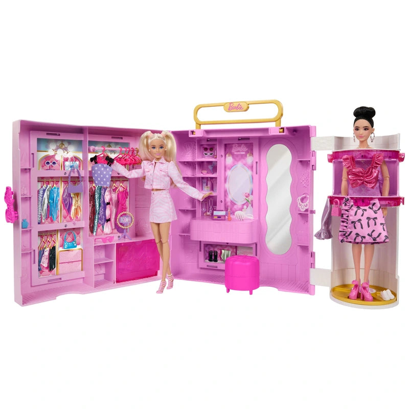 Barbie Deluxe Style Closet With 20 Accessories