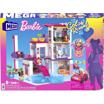 Barbie Mega Bloks Colour Reveal Dream House Construction Set