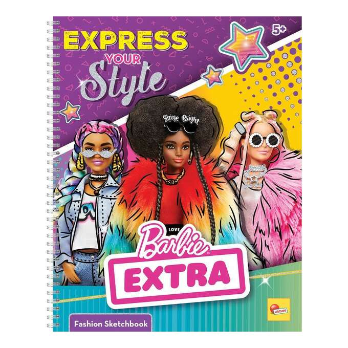 Barbie Express Your Style Fashion Sketchbook