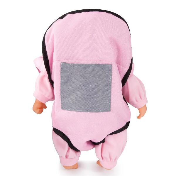 Bayer My First baby 33cm Doll With Sounds and Baby Carrier