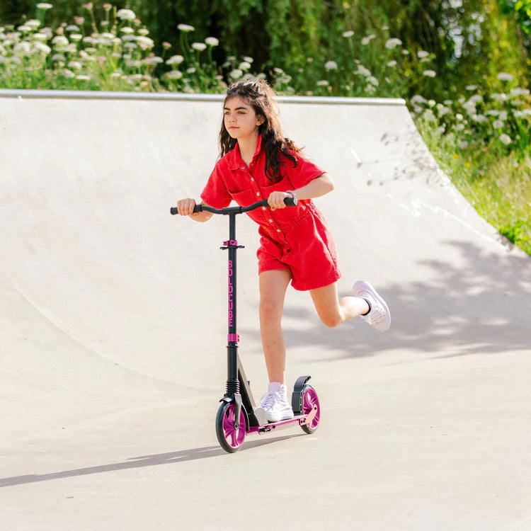 BoldCube 200mm Big Wheel Foldable Scooter Magenta