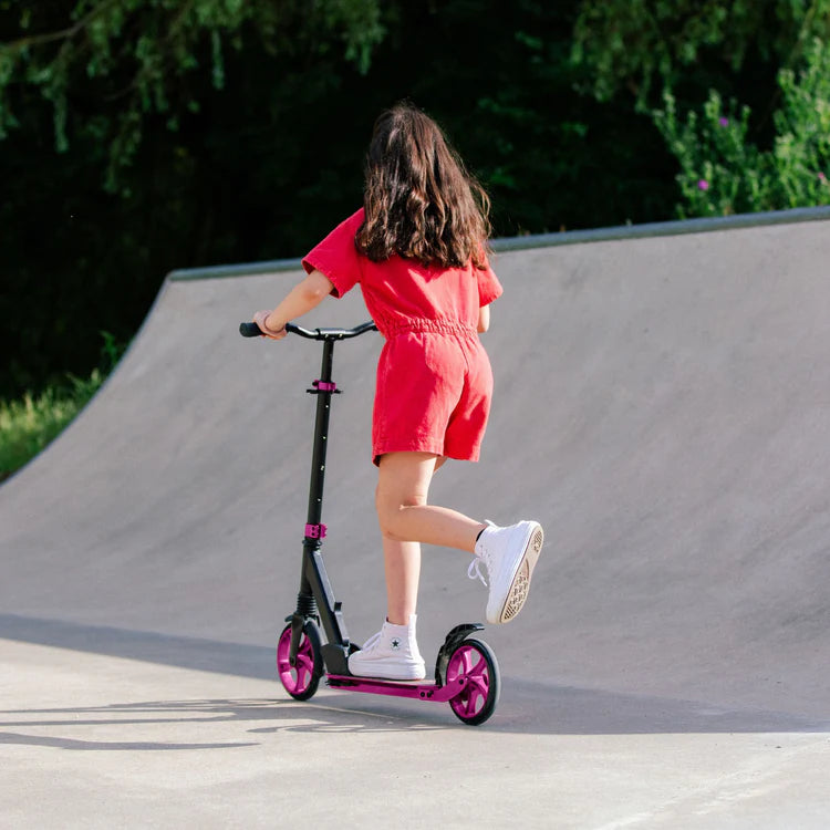 BoldCube 200mm Big Wheel Foldable Scooter Magenta