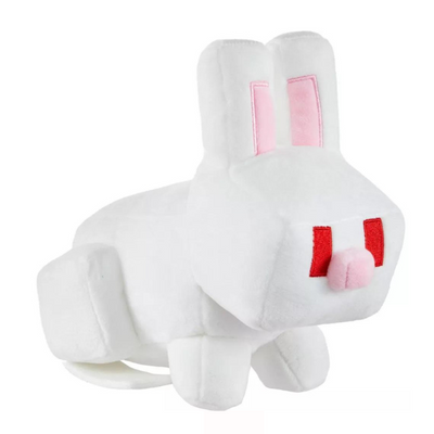 Minecraft 8" Plush Soft Toy White Rabbit