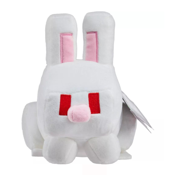 Minecraft 8" Plush Soft Toy White Rabbit