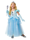 Princess Costume Blue 110-116cm Medium