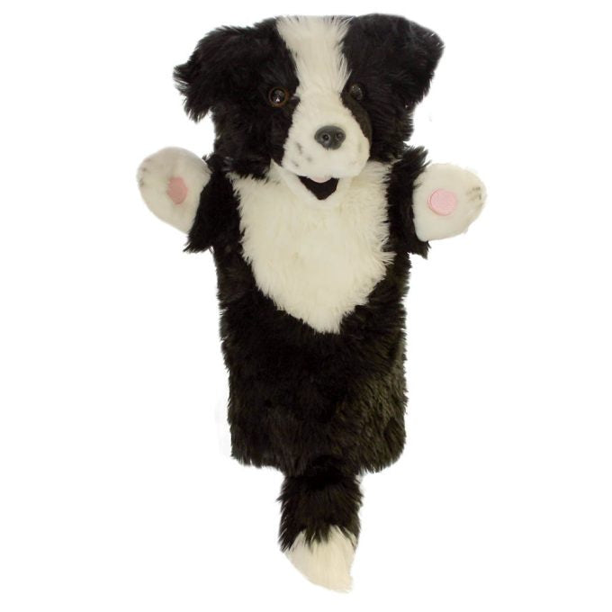 The Puppet Company Long Sleeves Border Collie Hand Puppet
