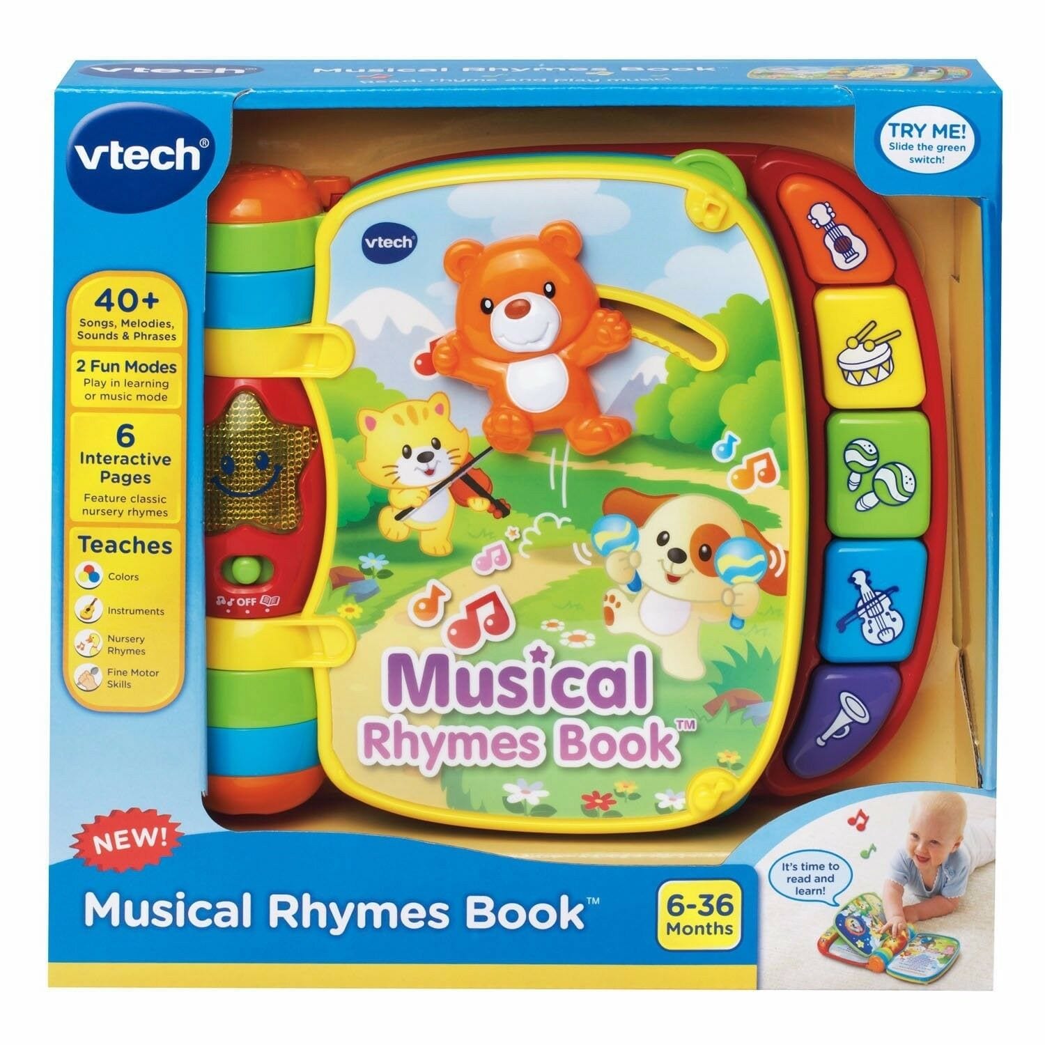 Vtech Musical Rhymes Book