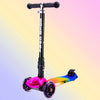 BoldCube Big Fold 3 Wheel Foldable Scooter Candy Floss 5-10 Years