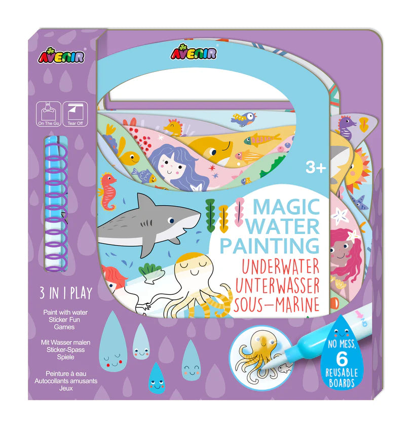 Haku Yoka Magic Water Painting Book Underwater