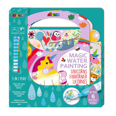 Haku Yoka Magic Water Painting Book Unicorns
