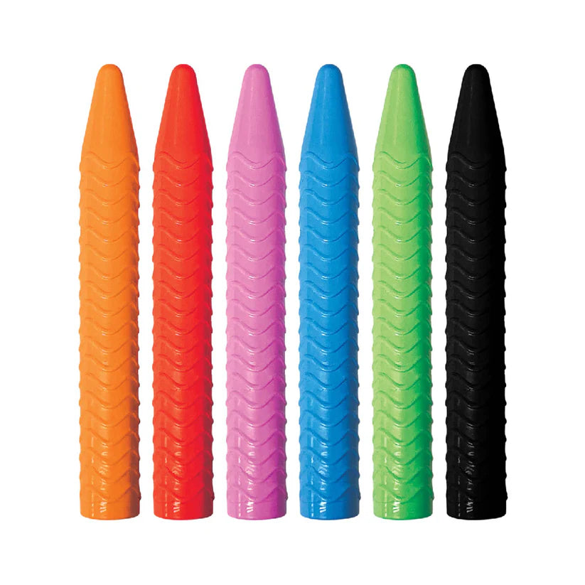 Haku Yoka Spiral Crayons 6 Pack