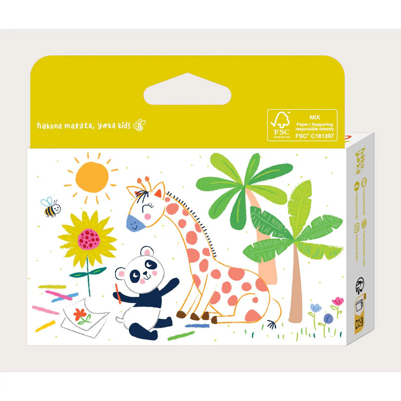 Haku Yoka Spiral Crayons 24 Pack