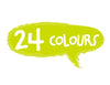 Haku Yoka Happy Pea Pod Crayons 24 Pack