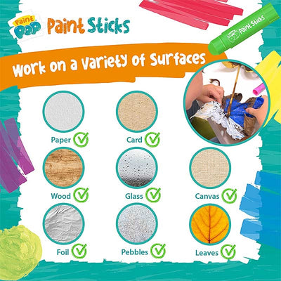 Paint Pop paint Sticks Fun Tub 20pc