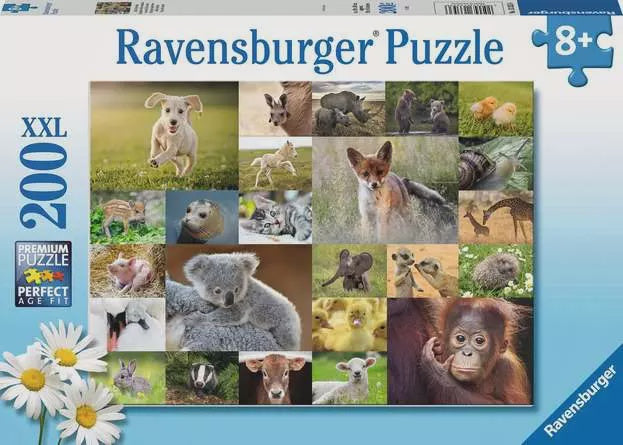 Ravensburger Baby Animals XXL 200pc Jigsaw Puzzle