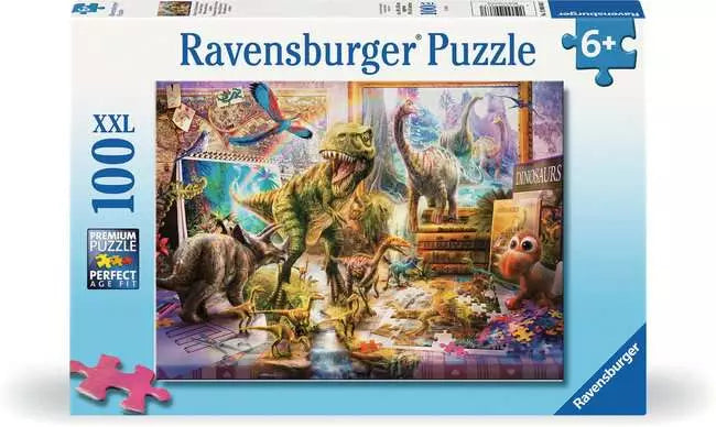 Ravensburger Dino Toys Come To Life XXL 100pc Jigsaw Puzzle