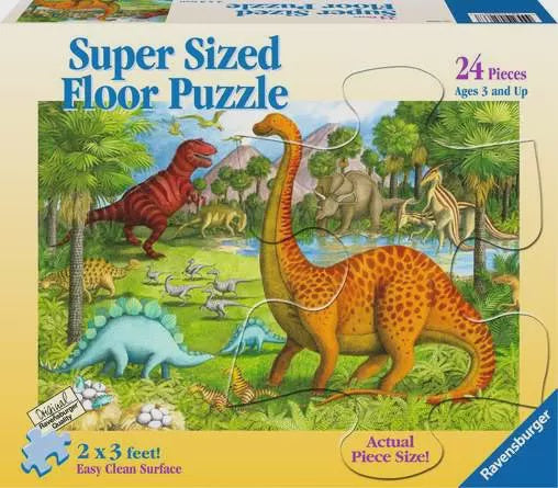 Ravensburger Dinosaur Pals 24pc Giant Floor Jigsaw Puzzle