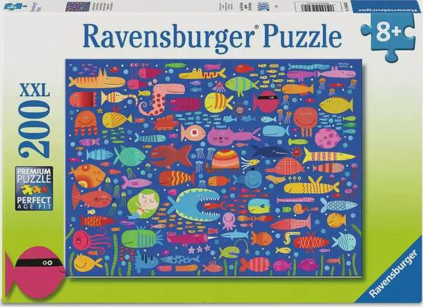 Ravensburger Funny Fish Friends 200pc XXL Jigsaw Puzzle