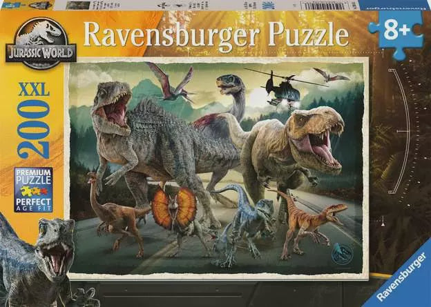 Ravensburger Jurassic World XXL 200pc Jigsaw Puzzle
