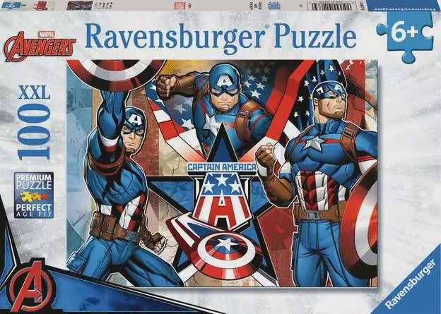 Marvel Captain America 100pc Jigsaw Puzzle
