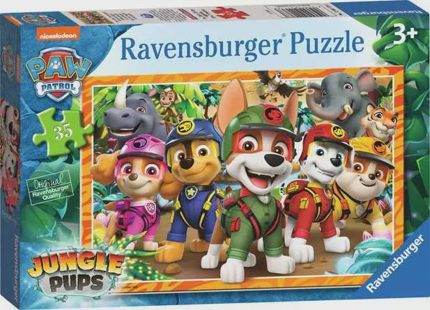 Paw Patrol Jungle Pups 35pc Jigsaw Puzzle