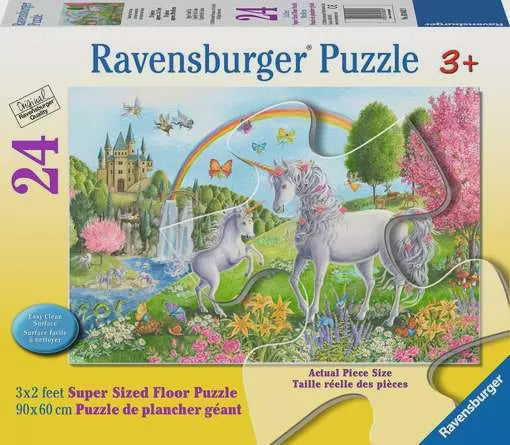 Ravensburger Prancing Unicorns 24pc Giant Floor Jigsaw Puzzle