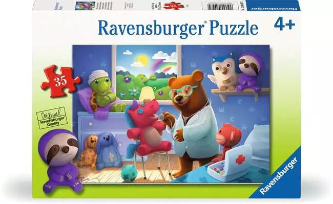 Ravensburger Stuffed Animal Hospital 35pc Jigsaw Puzzle