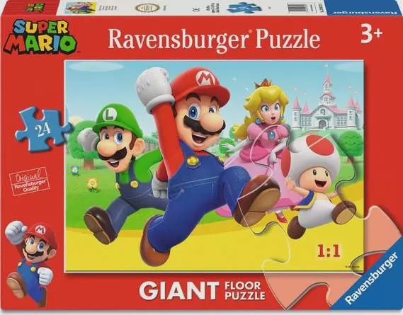 Super Mario Giant Floor Puzzle 24pc