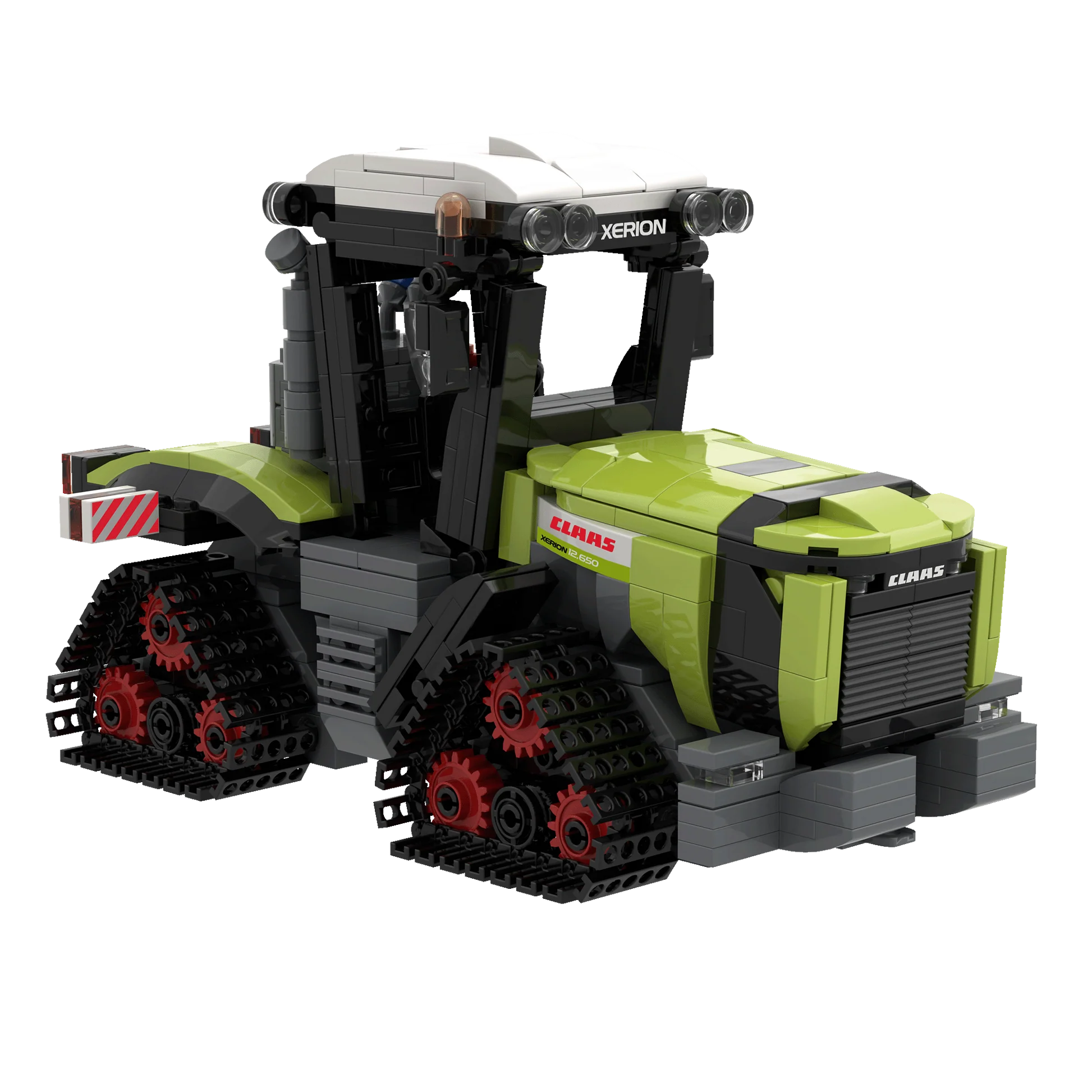 Brixies Plus Claas Xerion 12.650 Terra Trac Tractor 682pc Construction Set