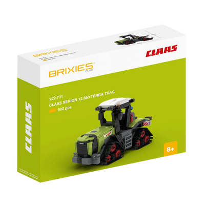 Brixies Plus Claas Xerion 12.650 Terra Trac Tractor 682pc Construction Set