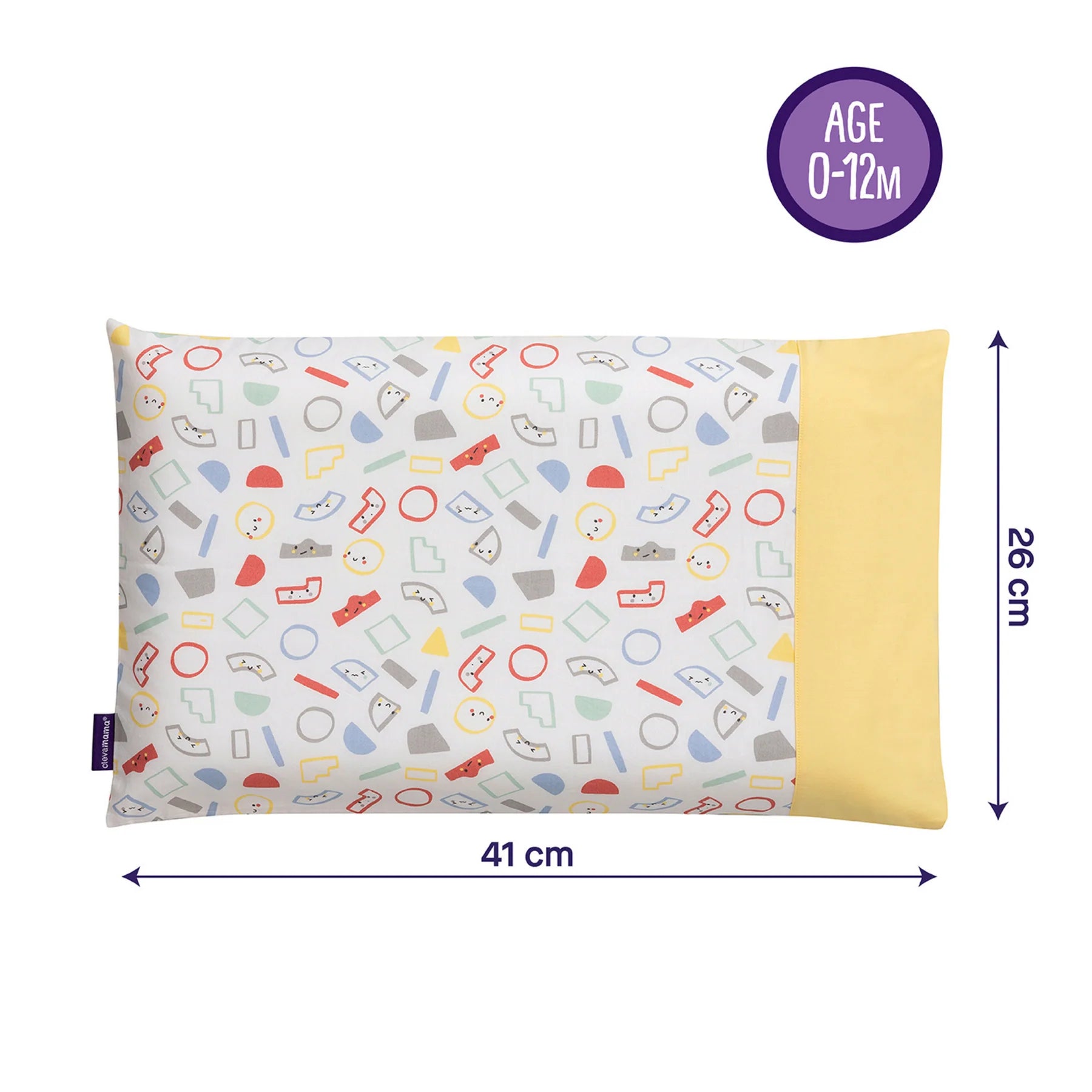 Clevamama ClevaFoam Baby Pillow Case