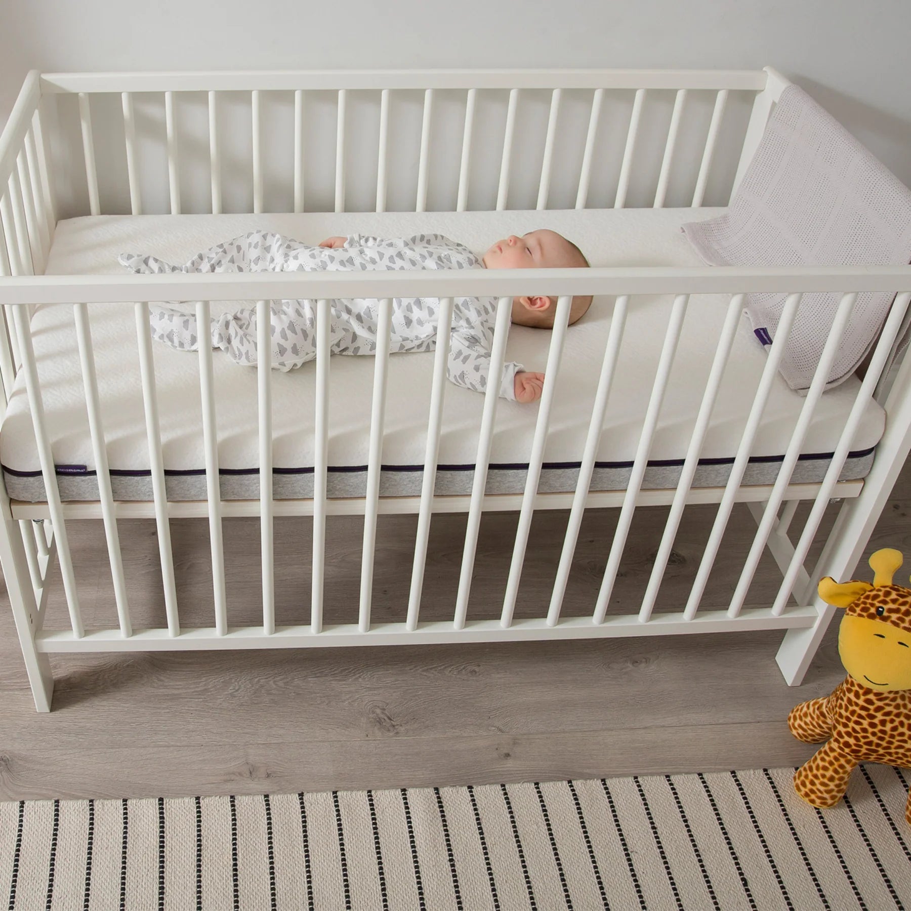 Clevamama Premium Clevafoam Cot Support Mattress 60cm x 120cm