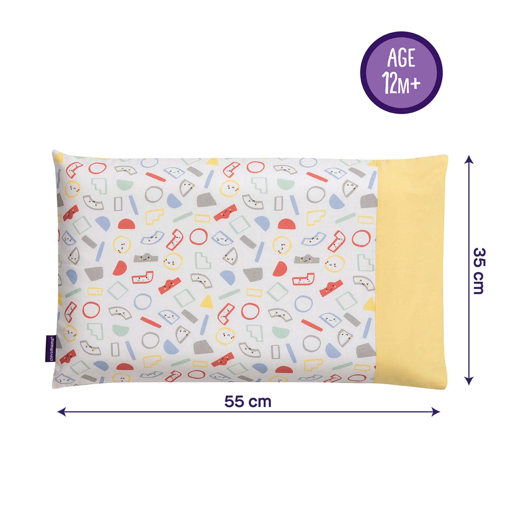 Clevamama ClevaFoam Toddler Pillow Case