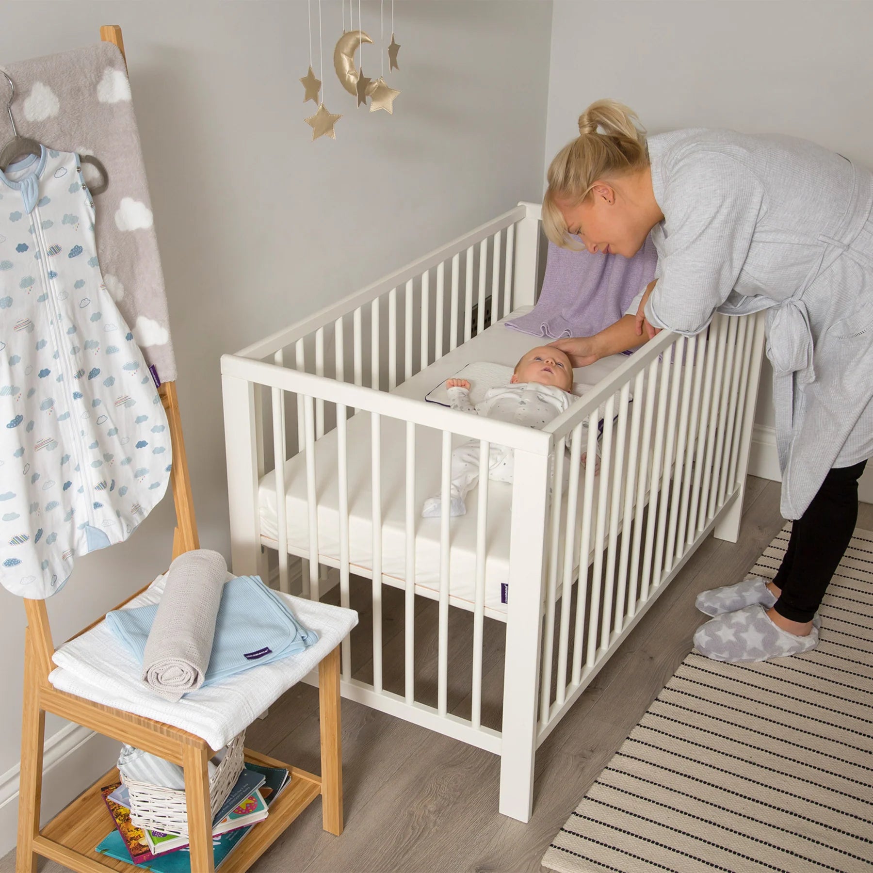 Clevamama Waterproof Cot Support Mattress 60cm x 120cm