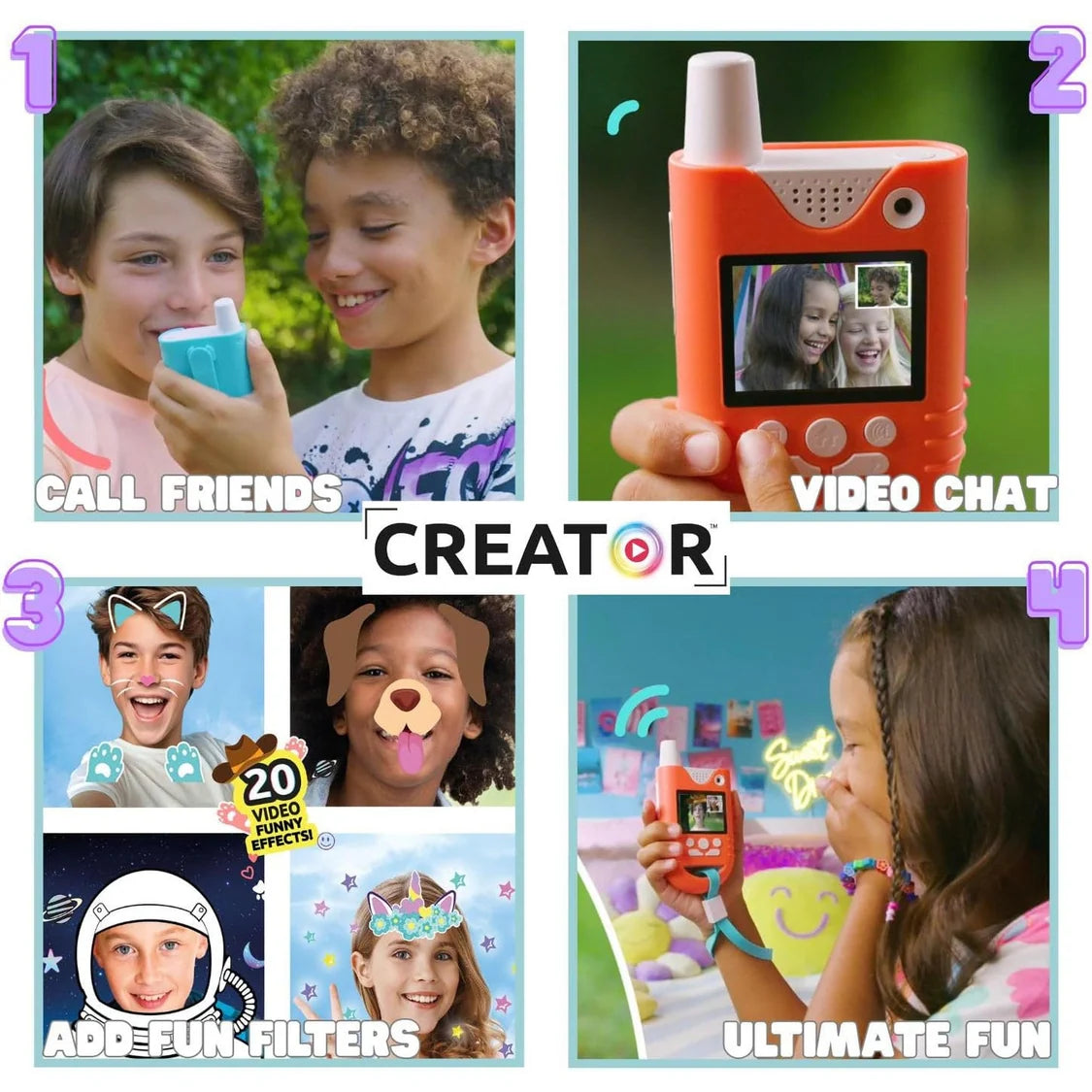 Com Creator Video Walkie Talkies