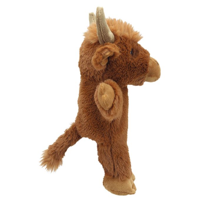 The Puppet Company Eco Walking Hand Puppet Highland Cow