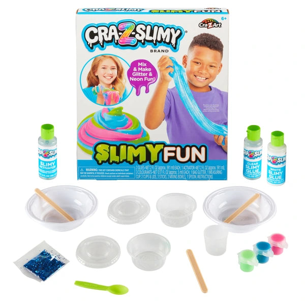 CraZslimy Slimy Fun Mix And Make Set