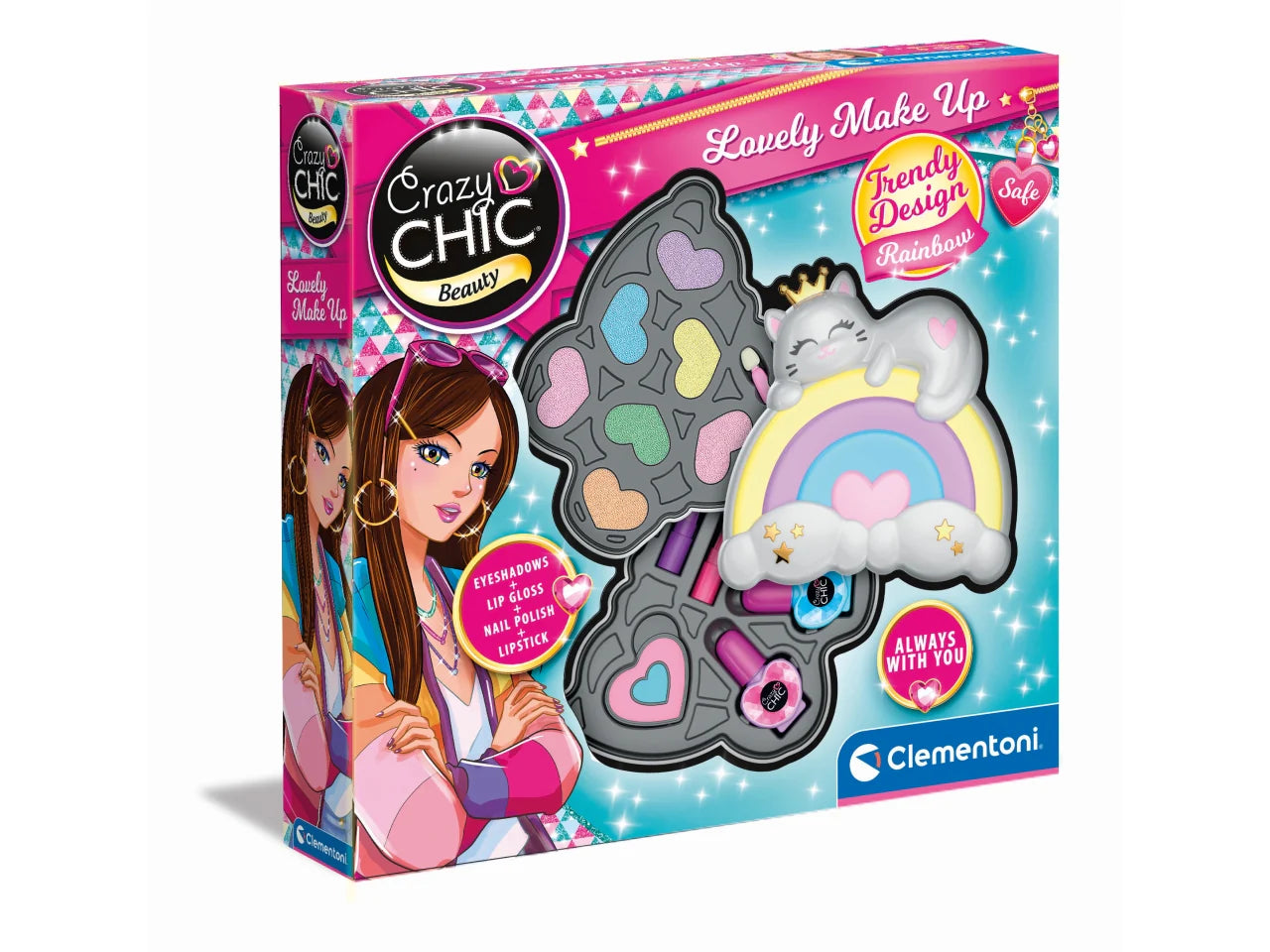 Crazy Chic Beauty Lovely Make Up Rainbow Set