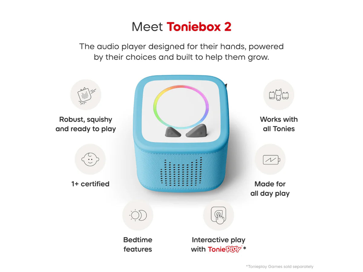 Tonies Toniebox 2 Starter Set Sky Blue