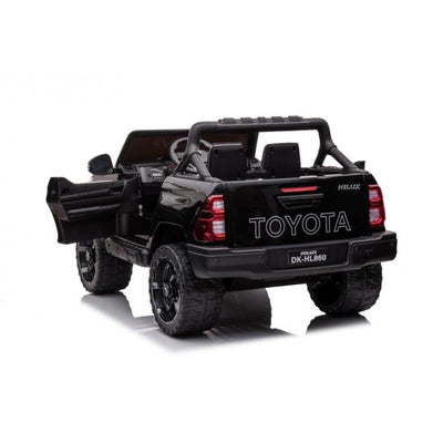 Toyota Hilux 12v Electric Ride Jeep Black