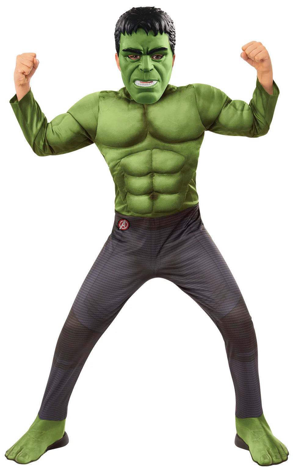 Marvel Avengers Hulk Deluxe Costume 3-4 Years