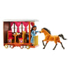 Dreamworks Spirit Untamed Lucky's Train Home Playset