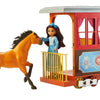 Dreamworks Spirit Untamed Lucky's Train Home Playset