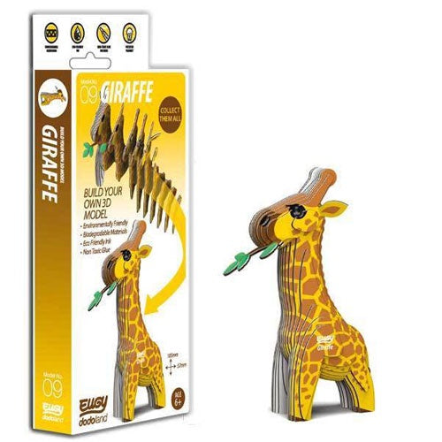 Eugy 3D Model Jigsaw Kit Giraffe