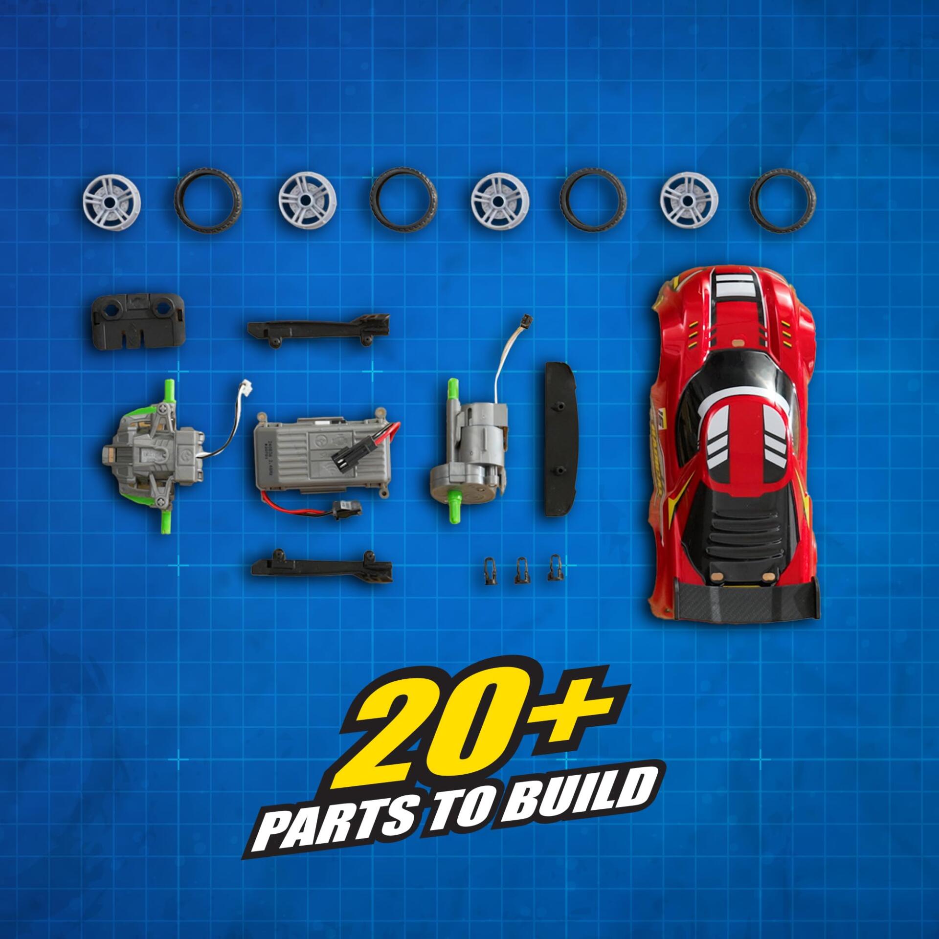 Exost Build 2 Drive Rechargeable Buildable Remote Control Car