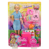 Barbie Travel Doll With Puppy And Accessories