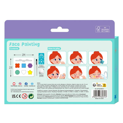 Haku Yoka Face Painting Set 6 Colours